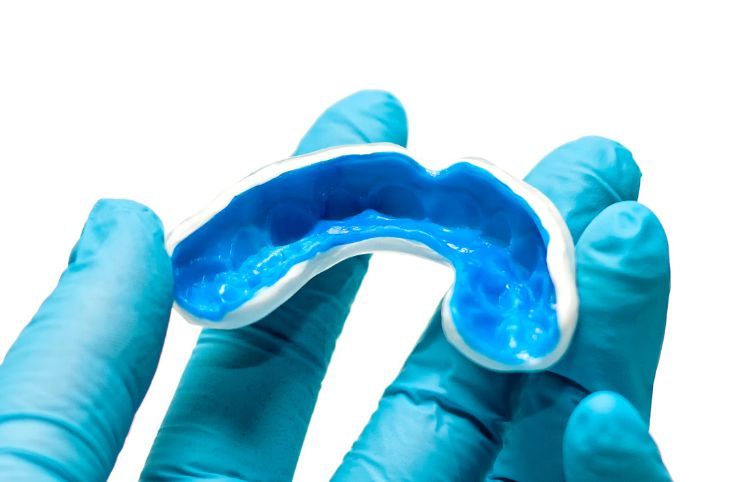 Custom made sport  and mouth guard